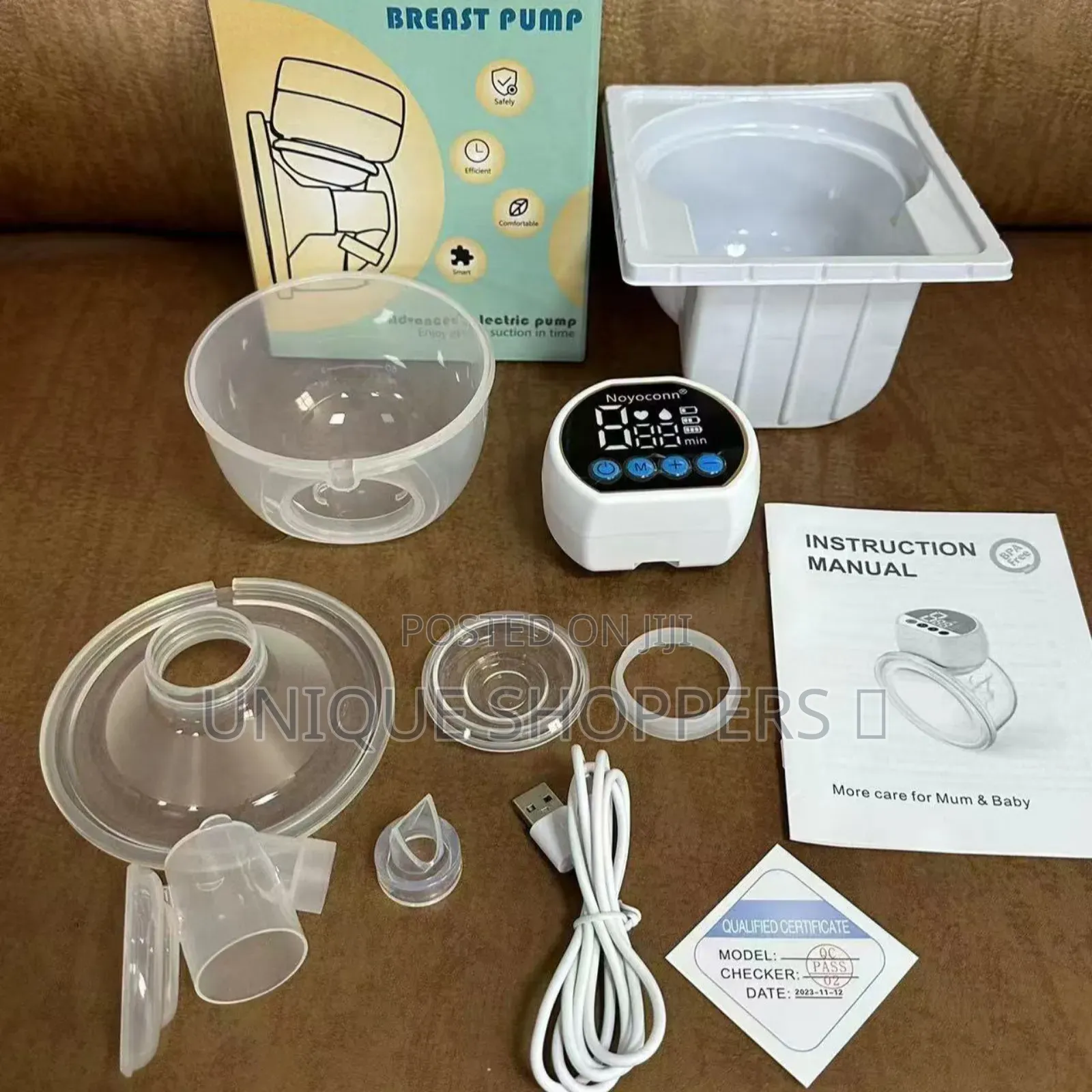 Rechargeable Wearable Breast Pump