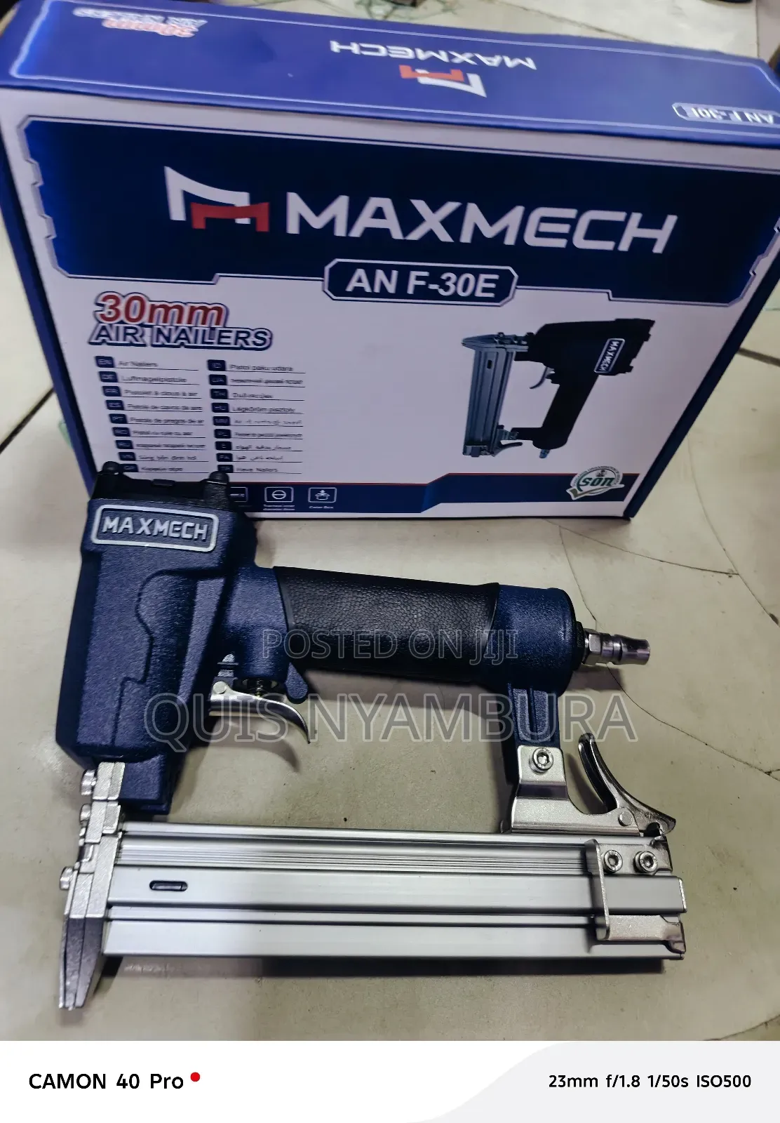 30mm Air Nailers/ Maxmech Compressor Air Nailer Machine