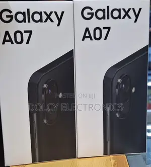 New Samsung Galaxy A07 4G 128 GB Black