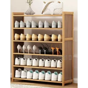 6 Layer Bamboo Shoe Rack