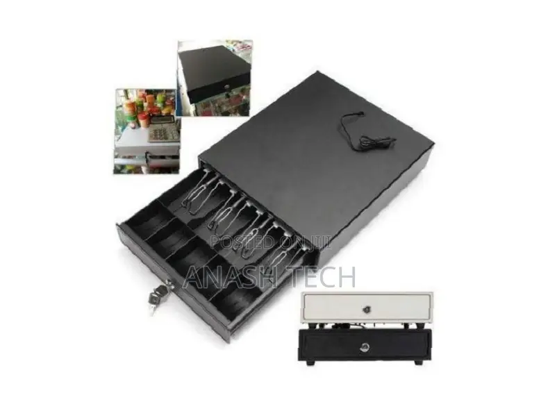 Pos Cash Drawer Box 4 Coin Tray
