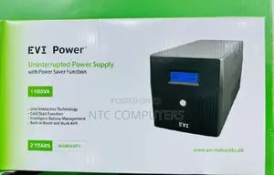 Evi 1100va / 600w Line Interactive Ups - LCD Display