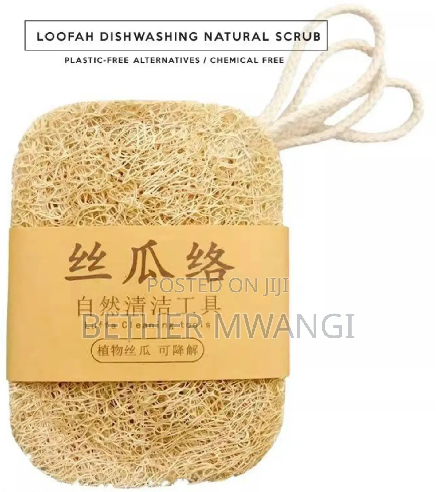 Loofa Dishwashing Natural Scrub (10 Pack) in Kenya