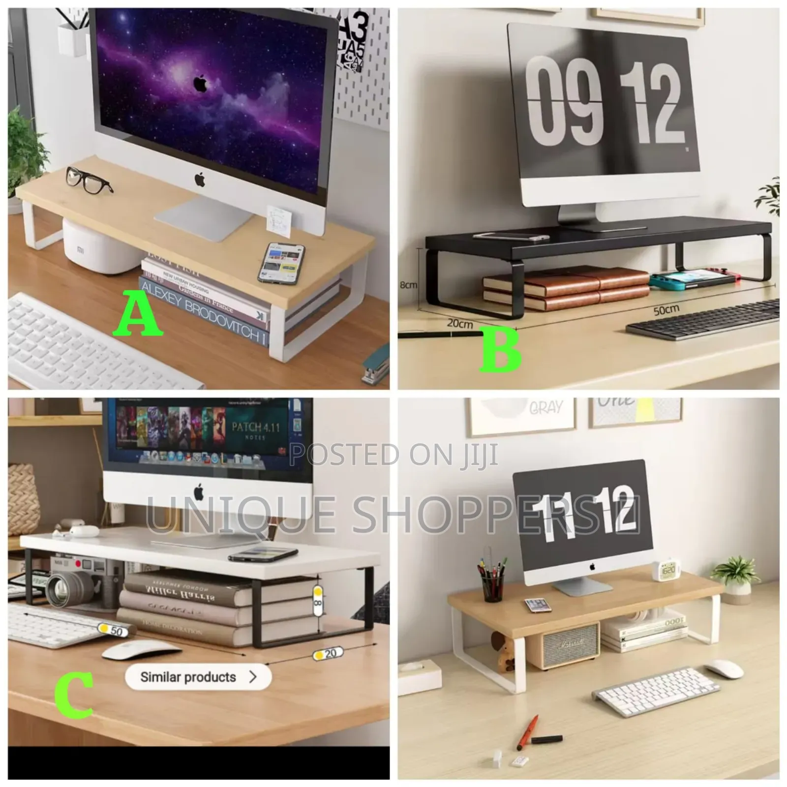 Multipurpose Laptop Stand Monitor Raiser -