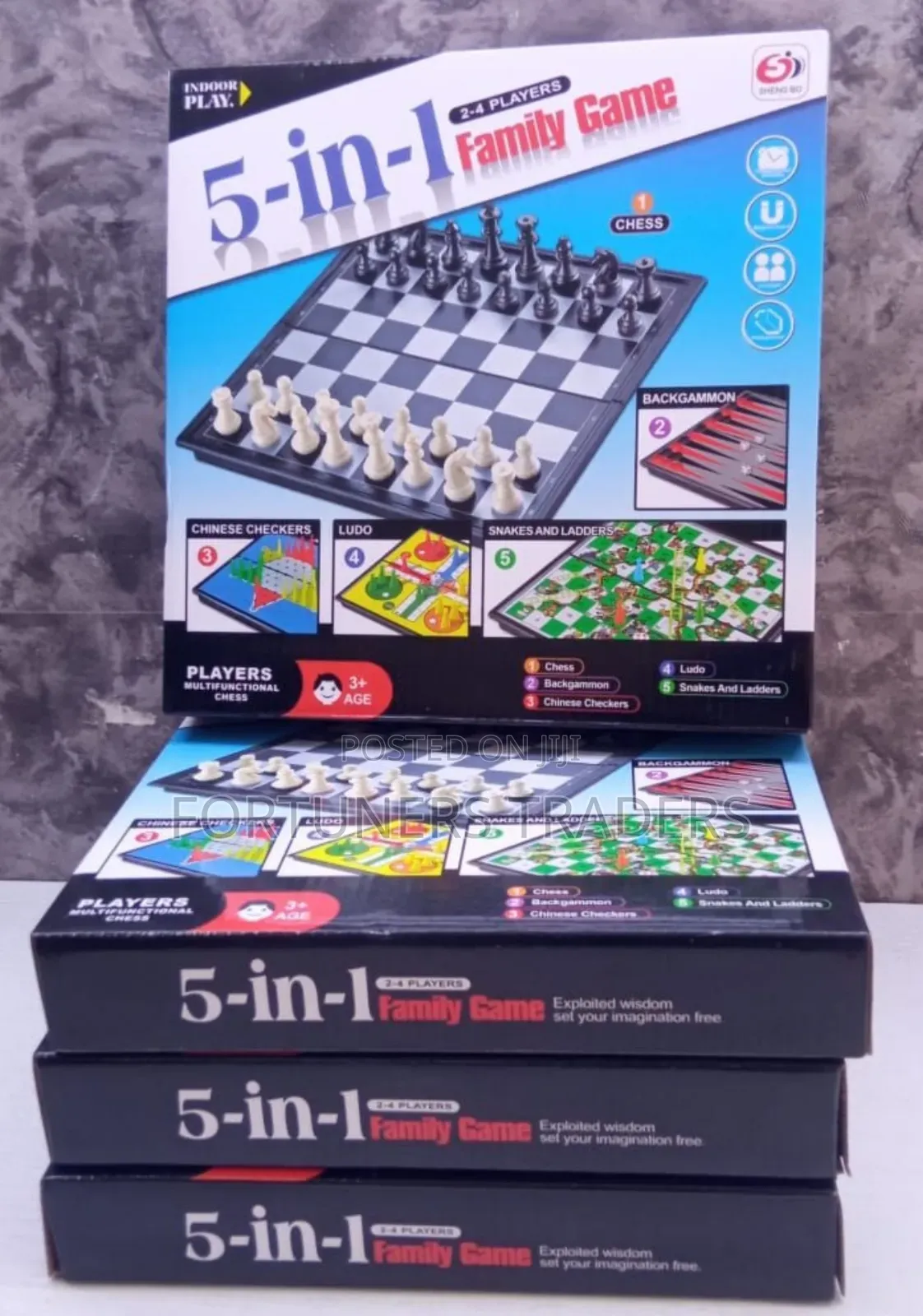 5 in 1 Chess Board/Chess Board