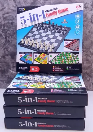 5 in 1 Chess Board/Chess Board