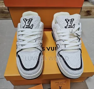 Brown Louis Vuitton Sneakers
