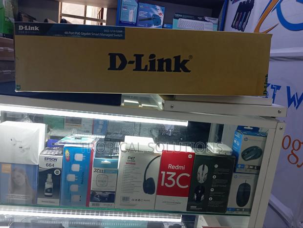 D-Link DGS-1210mp 48port Poe 4 Gigabit SFP Ports
