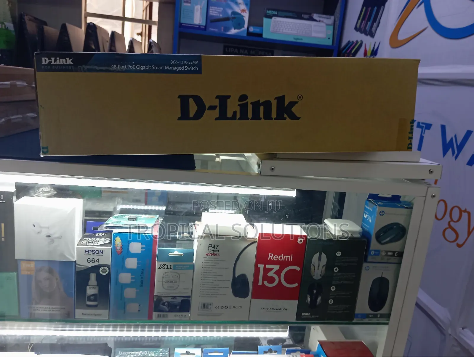 D-Link DGS-1210mp 48port Poe 4 Gigabit SFP Ports
