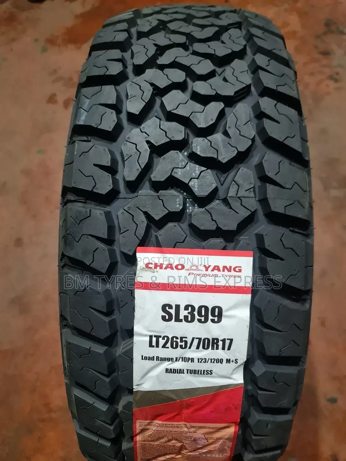 Lt265 /70 R17 Chaoyang Tyres (All Terrrain)