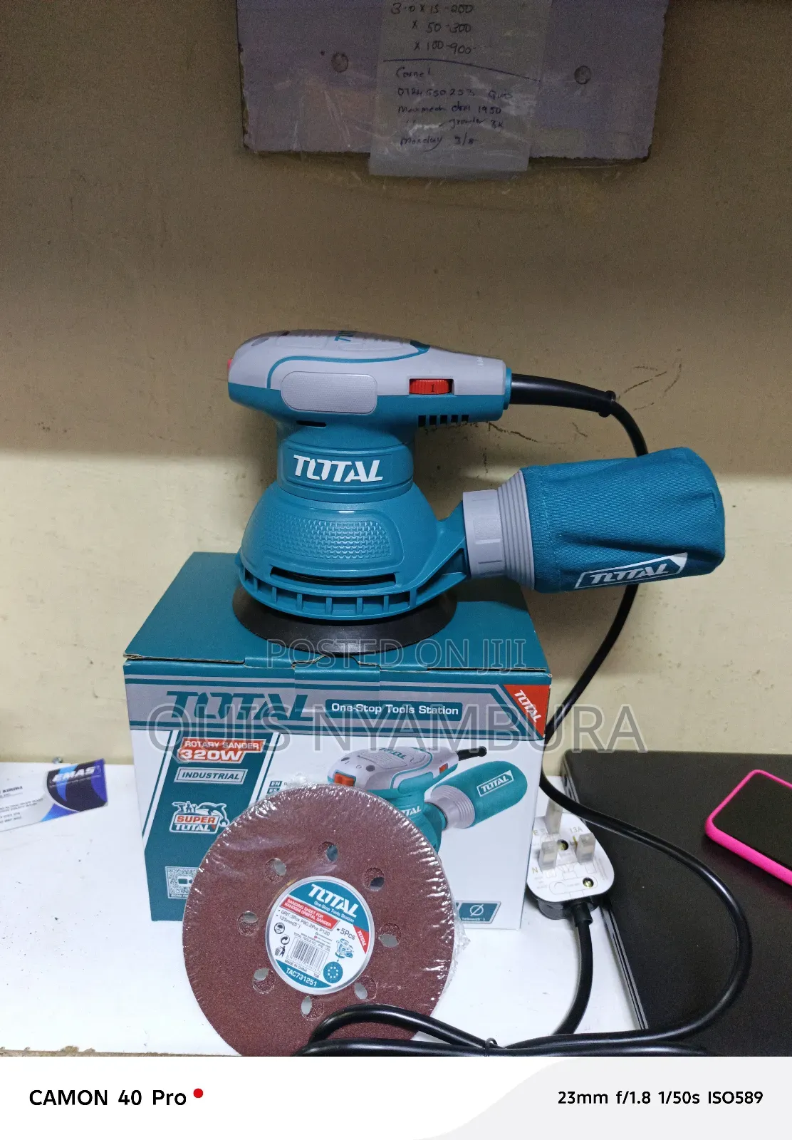 Electric 320w Rotary Sander/Total Orbital Rotary Sander Machine