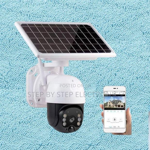 1080p Full Hd (2mp) Recording 4g Simcard Solar-Powered Security Camera