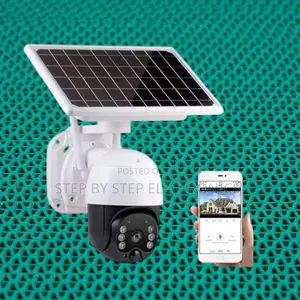 Wide Coverage 4g Simcard Solar-Powered PTZ Security Camera
