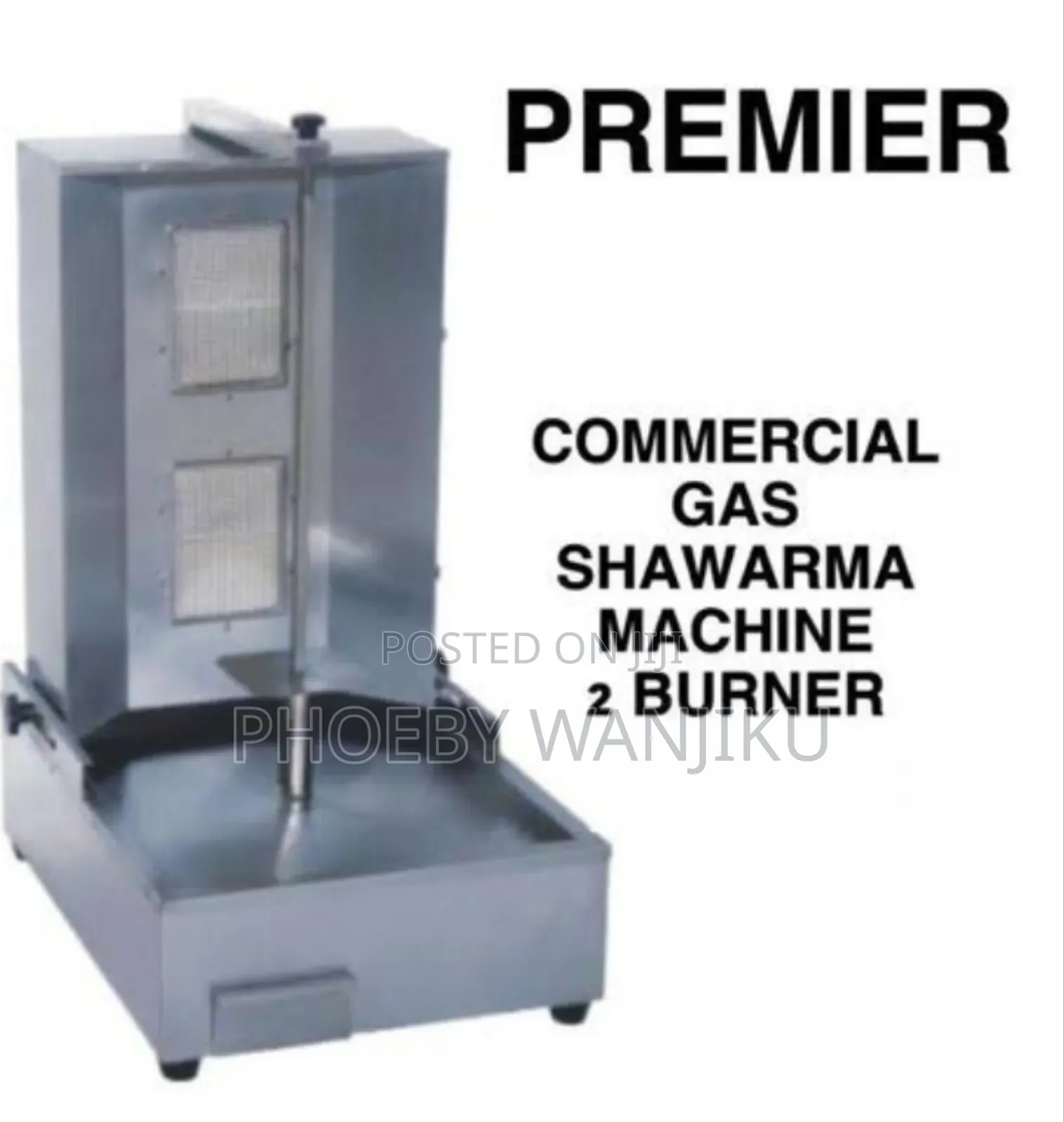 Premier 2 Burner Shawarma Machine