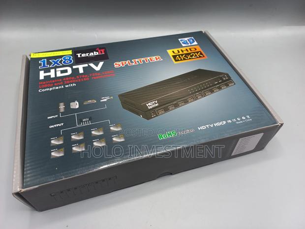 8 Port Hdmi Splitter - thumbnail 2