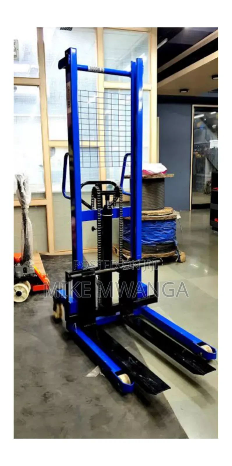 Hydraulic Manual Stacker