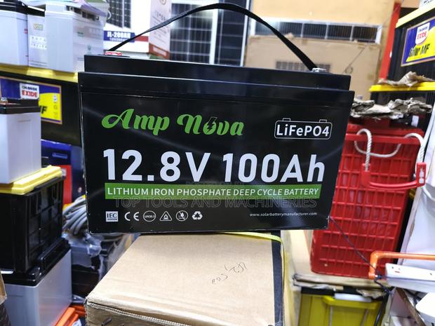Amp Nova Lifepo4 12m8v 100ah Lithium Ion Deep Cycle Battery