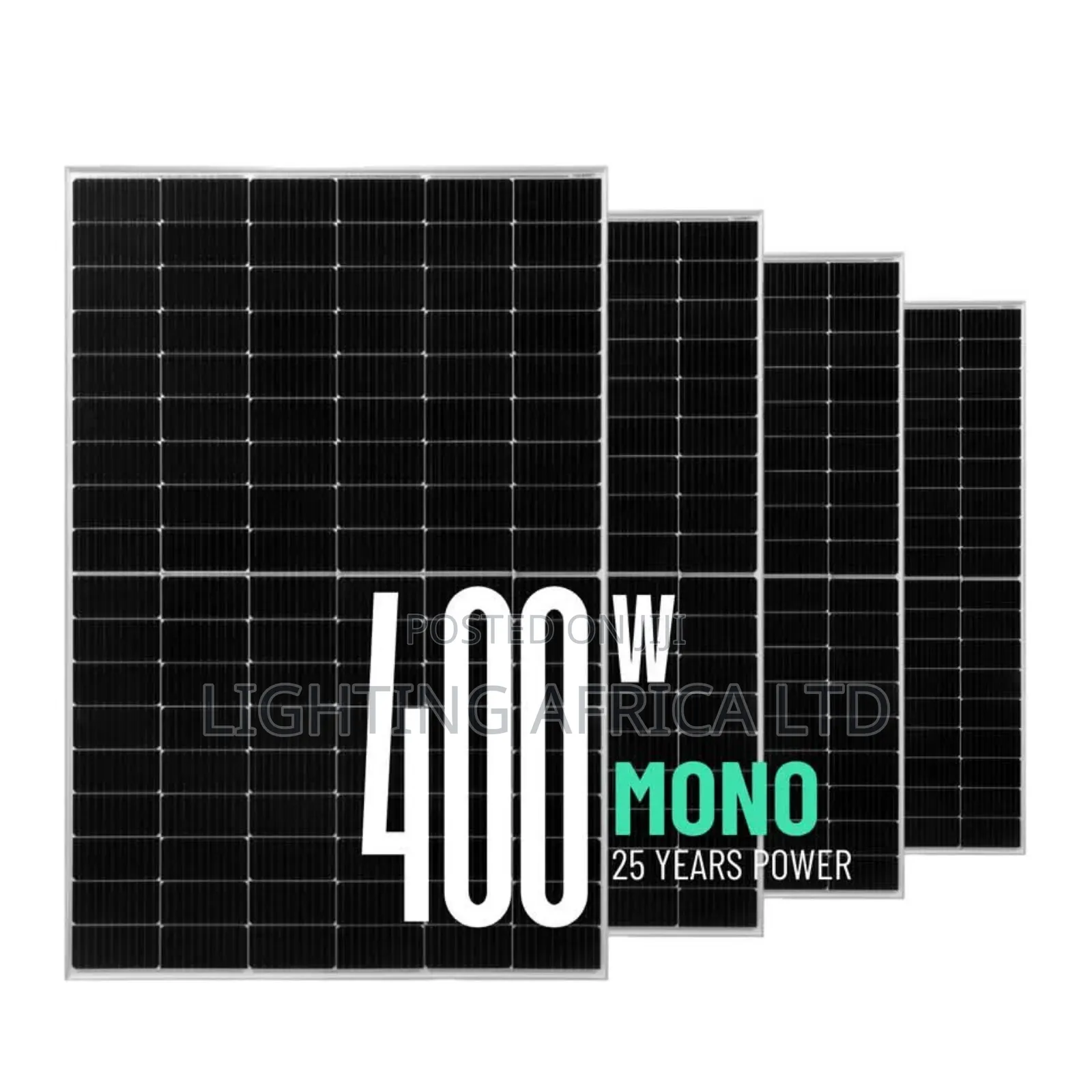 400w -36v Monocrystalline All Weather Solar Panel