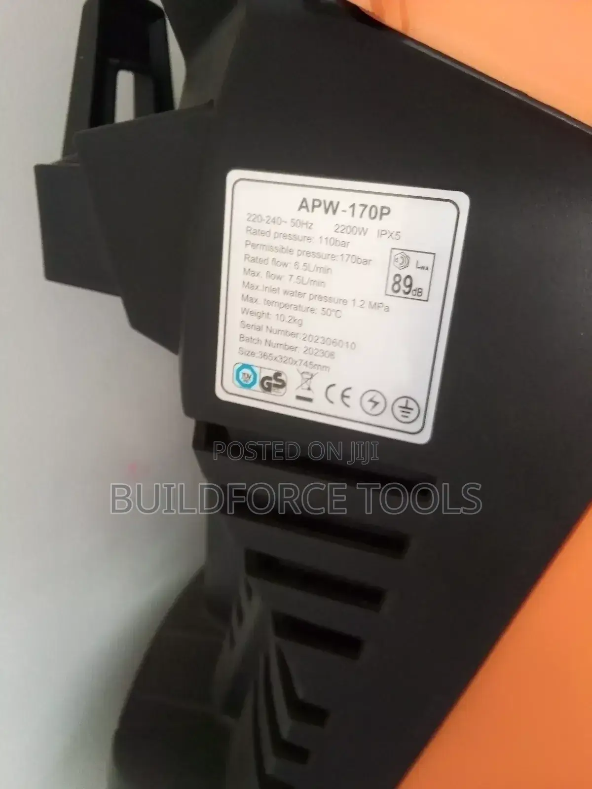 Aico Japan 1800psi Carwash