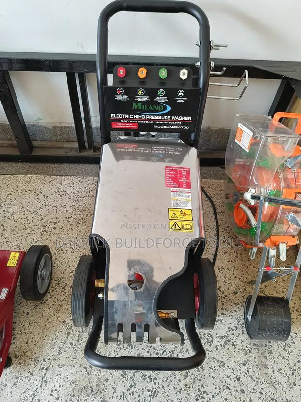 Milano 3600psi Electric High Pressure Washer 3hp - thumbnail 2
