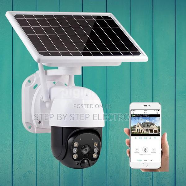4g Sim Solar PTZ CCTV Camera With Night Vision, Smart Tracking