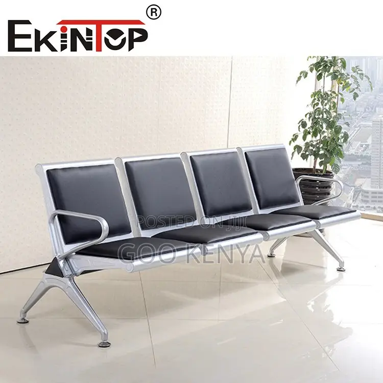 Office Bench ; Public Seating Waiting Bench 4 Seater