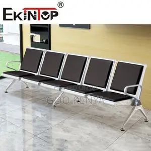 Office Bench ; Public Seating Waiting Bench 4 Seater