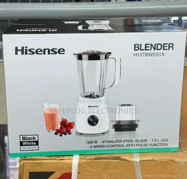 2 Speed, Pulse Function - Hisense 2 In1 Blender (500w) 1.5l - thumbnail 2
