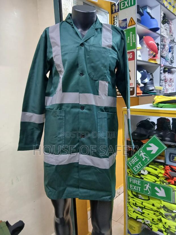 Reflective Green Dust Coats - thumbnail 3