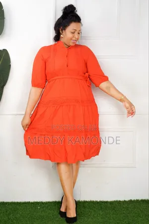 Mastard Yellow Skater Dress
