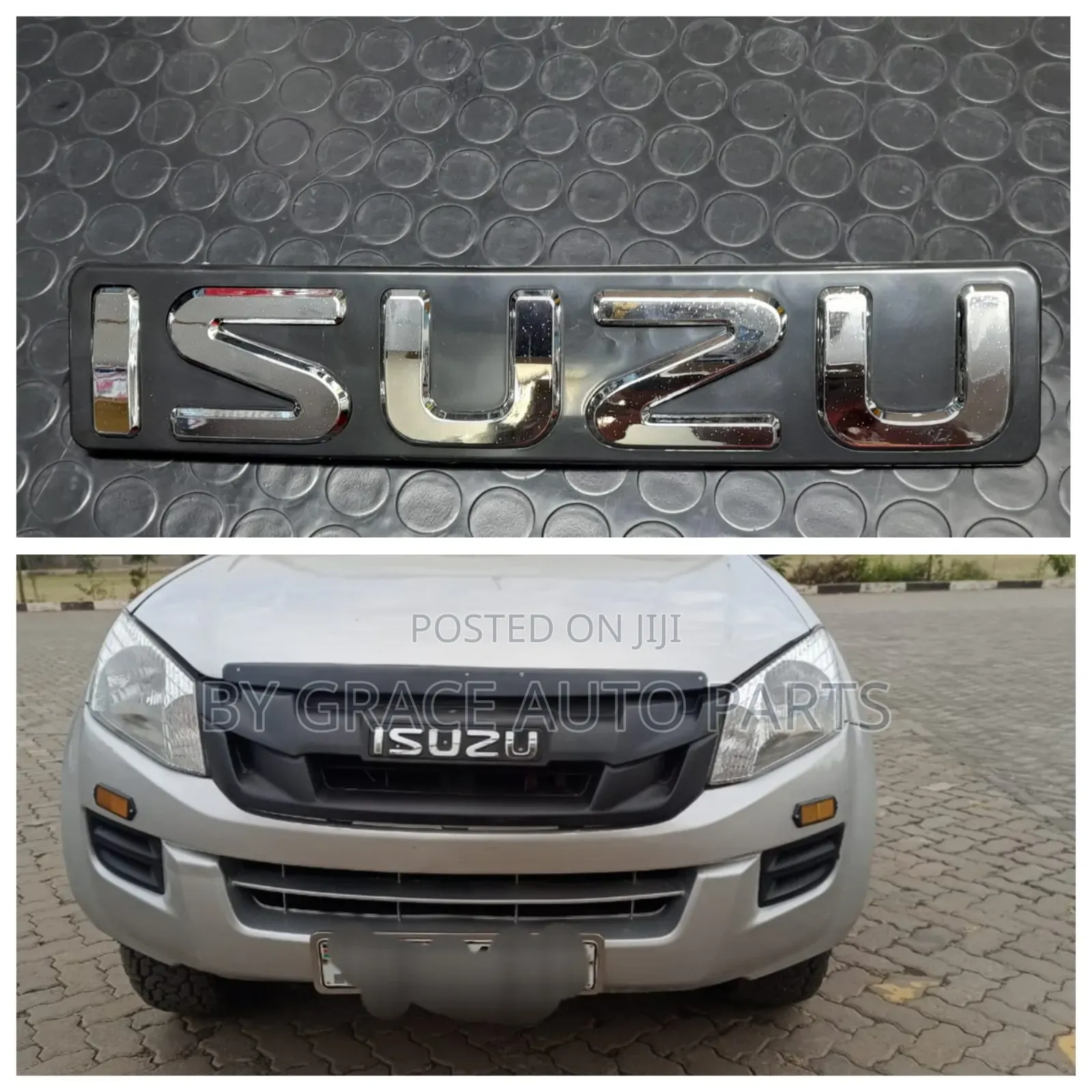 Isuzu Dmax Grill Logo/Emblem 2012 Onwards