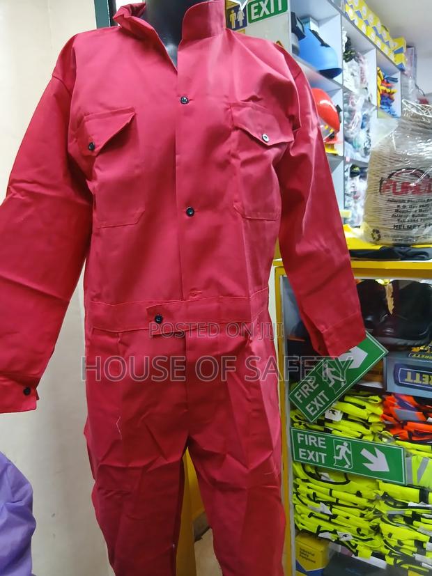 Plain Red Overall Restocked - thumbnail 3