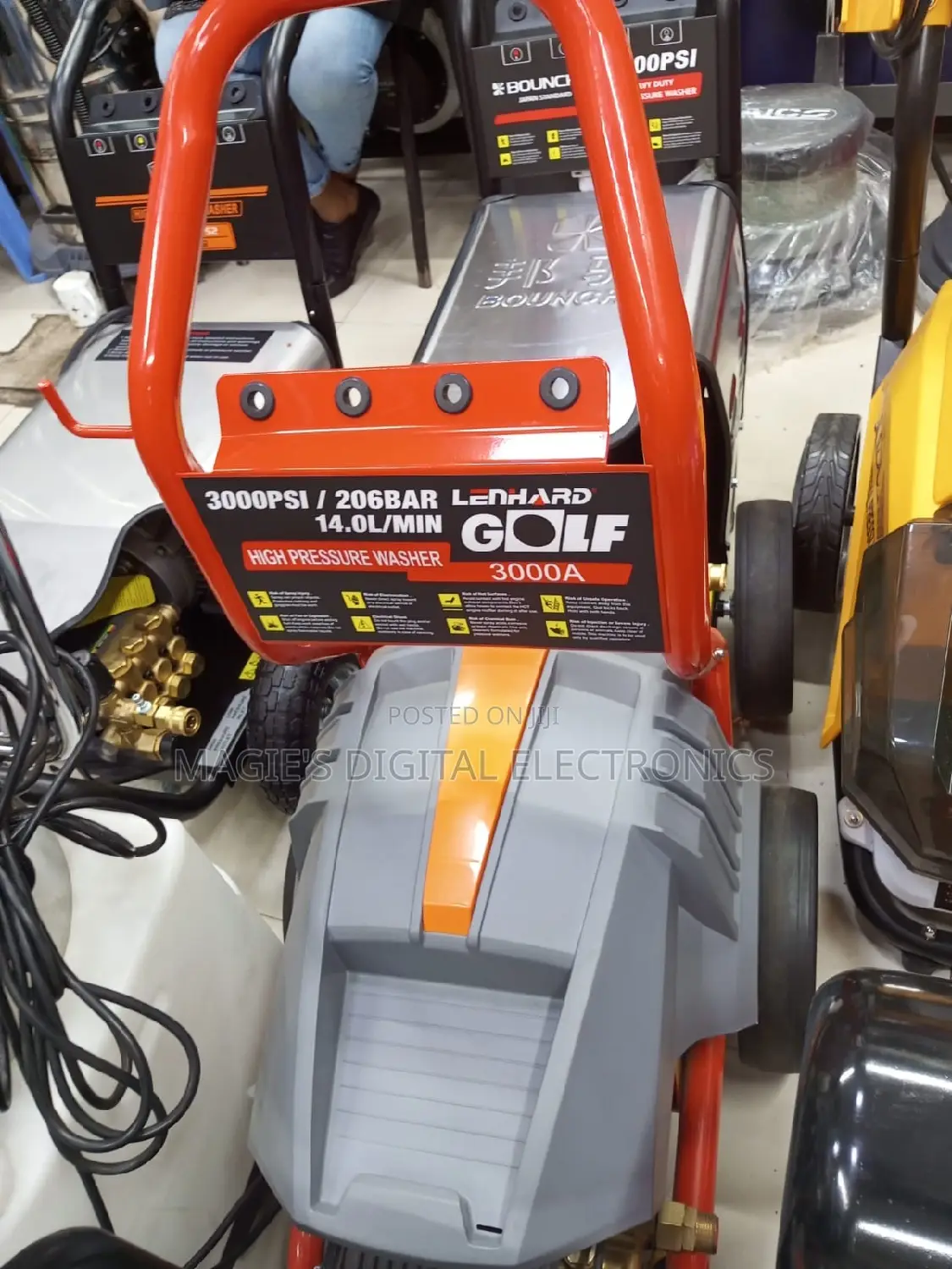 Most Appropriate 3000psi Lenhard Golf Electric Pressure Washer