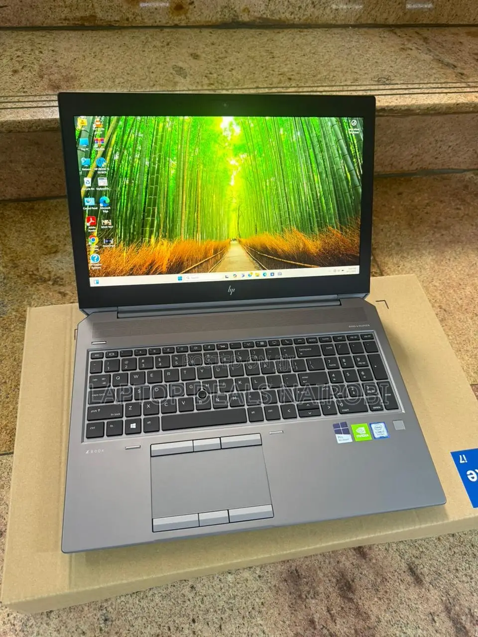 Laptop HP ZBook 15 32GB Intel Core i7 SSD 512GB