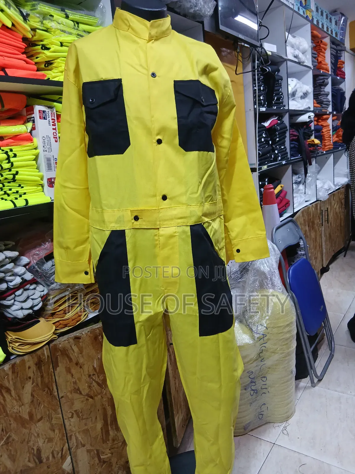 Neck to to Coveralls