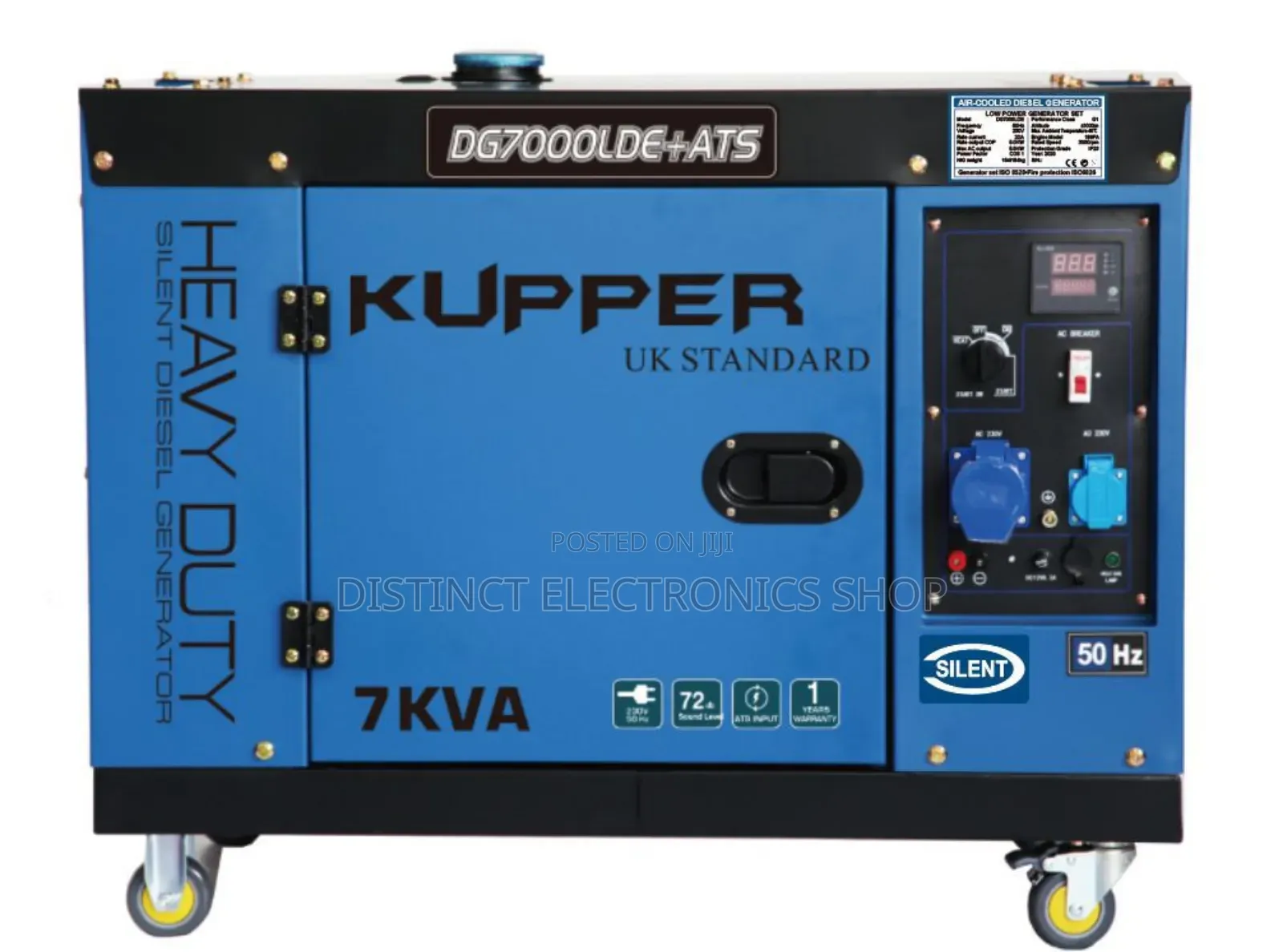 Kupper Diesel Generator 7kva
