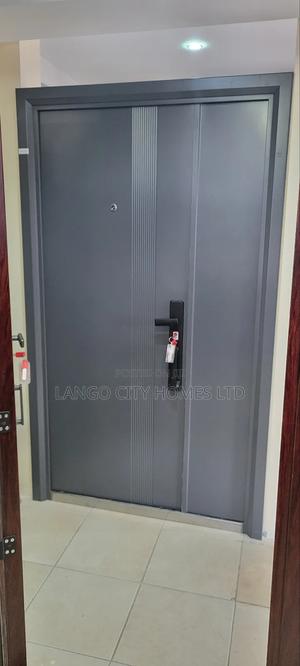 2100mm Double Modern Steel Doors