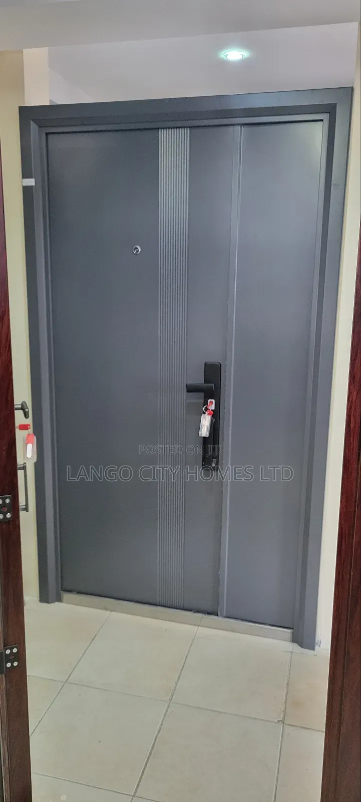 2100mm Double Modern Steel Doors