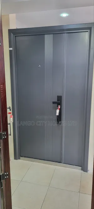 2100mm Double Modern Steel Doors