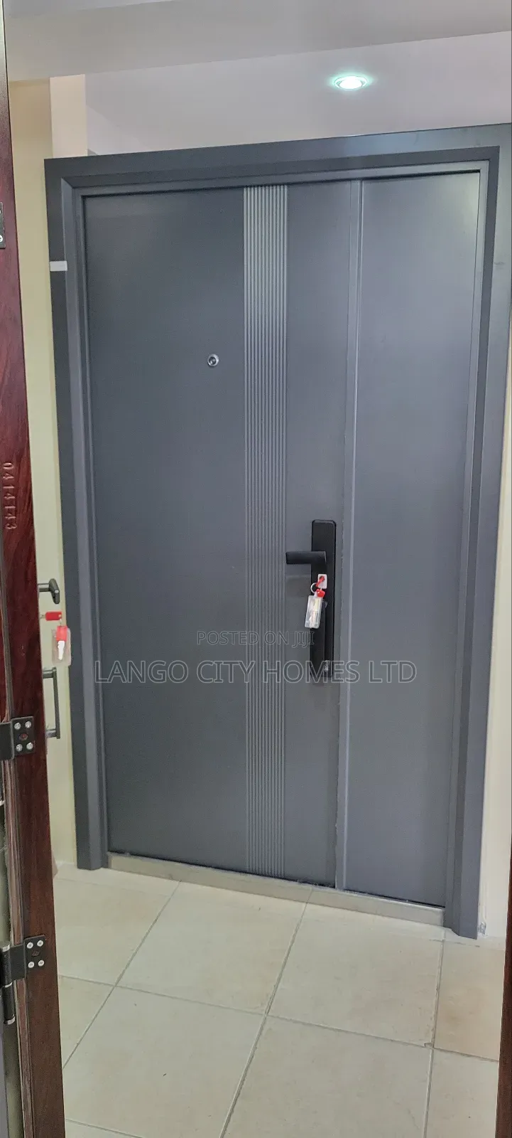 2100mm Double Modern Steel Doors