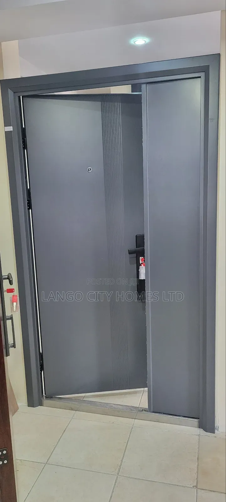 2100mm Double Modern Steel Doors