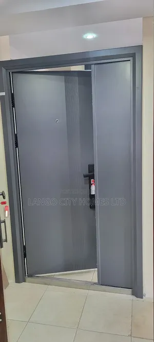 2100mm Double Modern Steel Doors