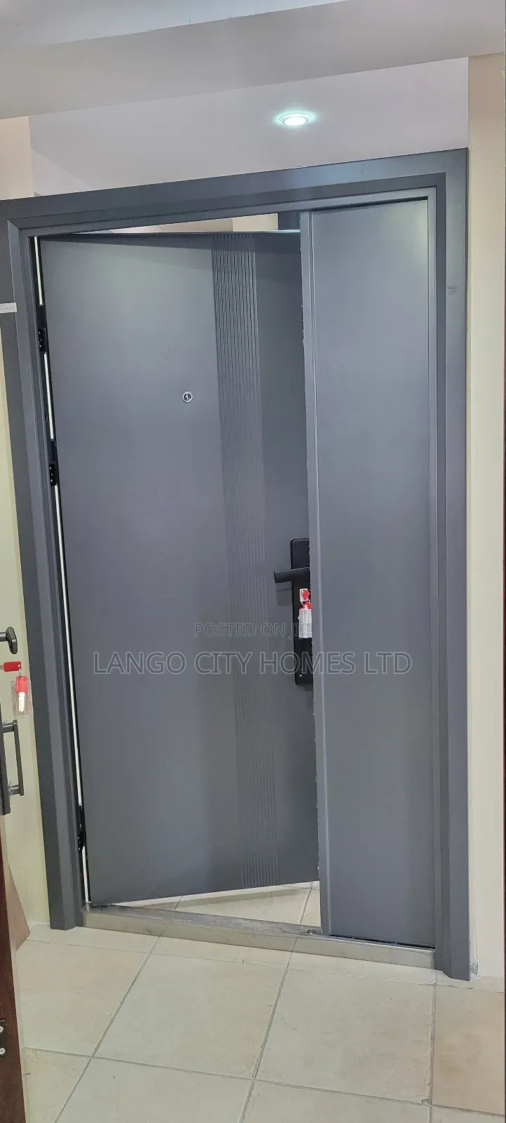 2100mm Double Modern Steel Doors