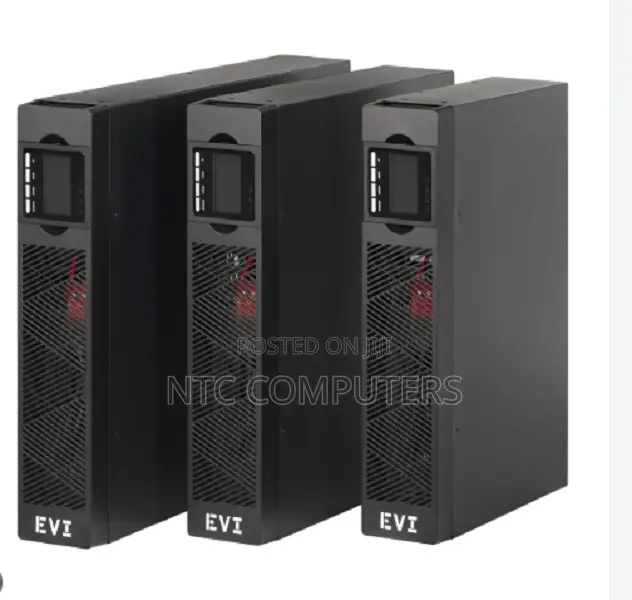 Evi 3000va / 2700w Rack Mount Online Single Phase Ups - Online Double