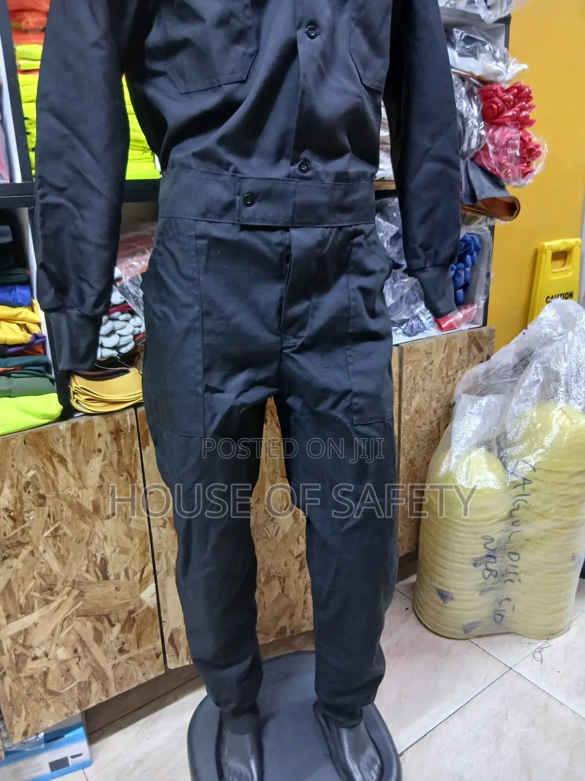 Elastic Back Coverall