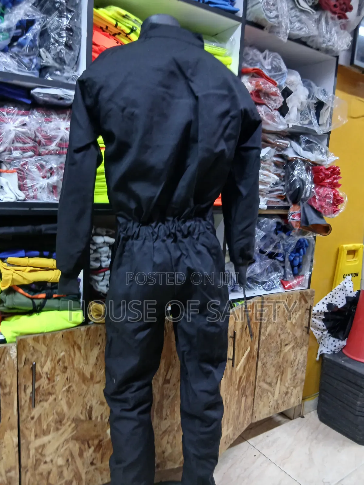 Elastic Back Coverall
