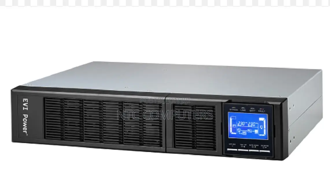 Evi 6000va / 5400w Tower Online Single Phase Ups - N+X Parallel