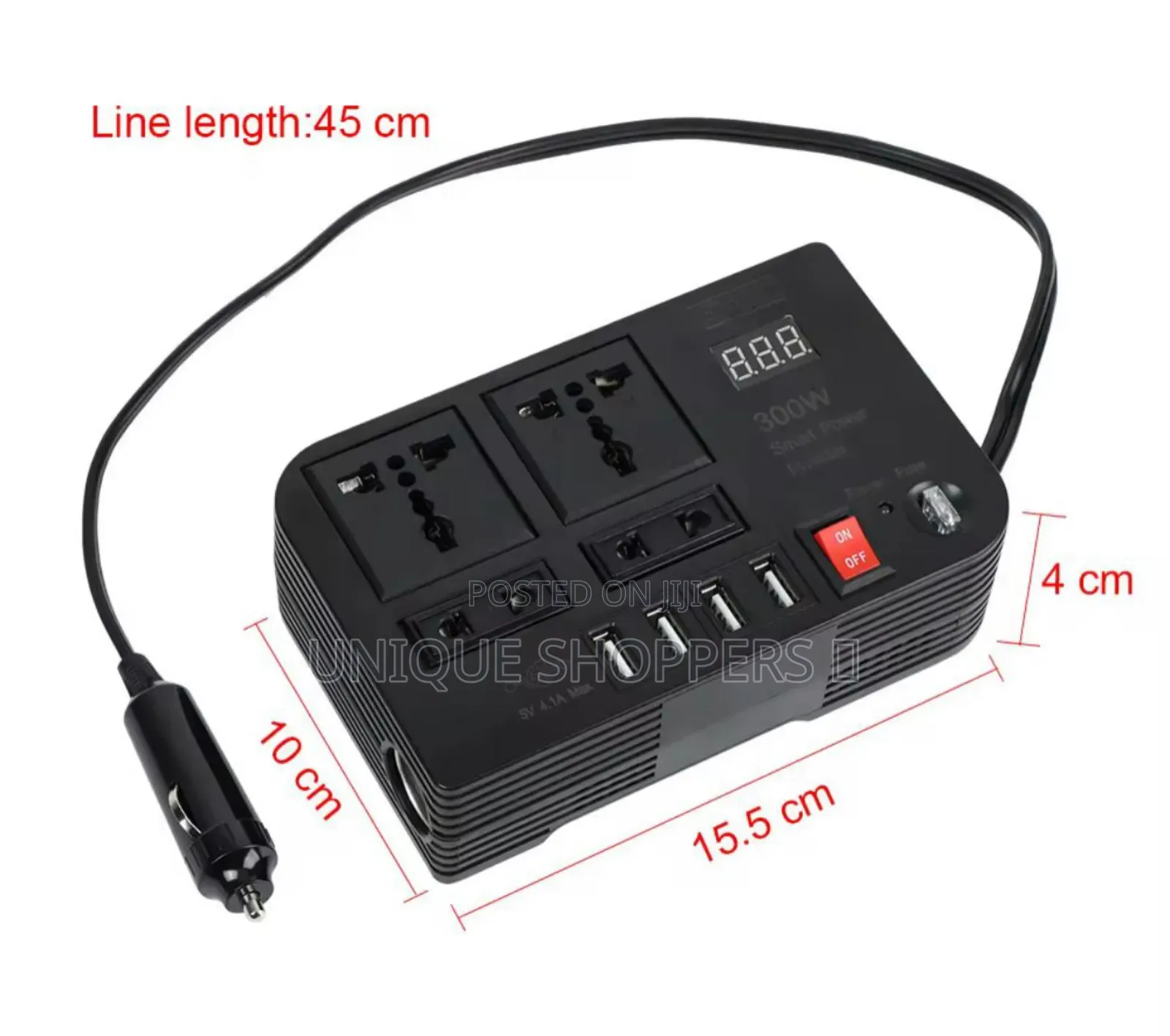 Quality 300 Watts Car Inverter-