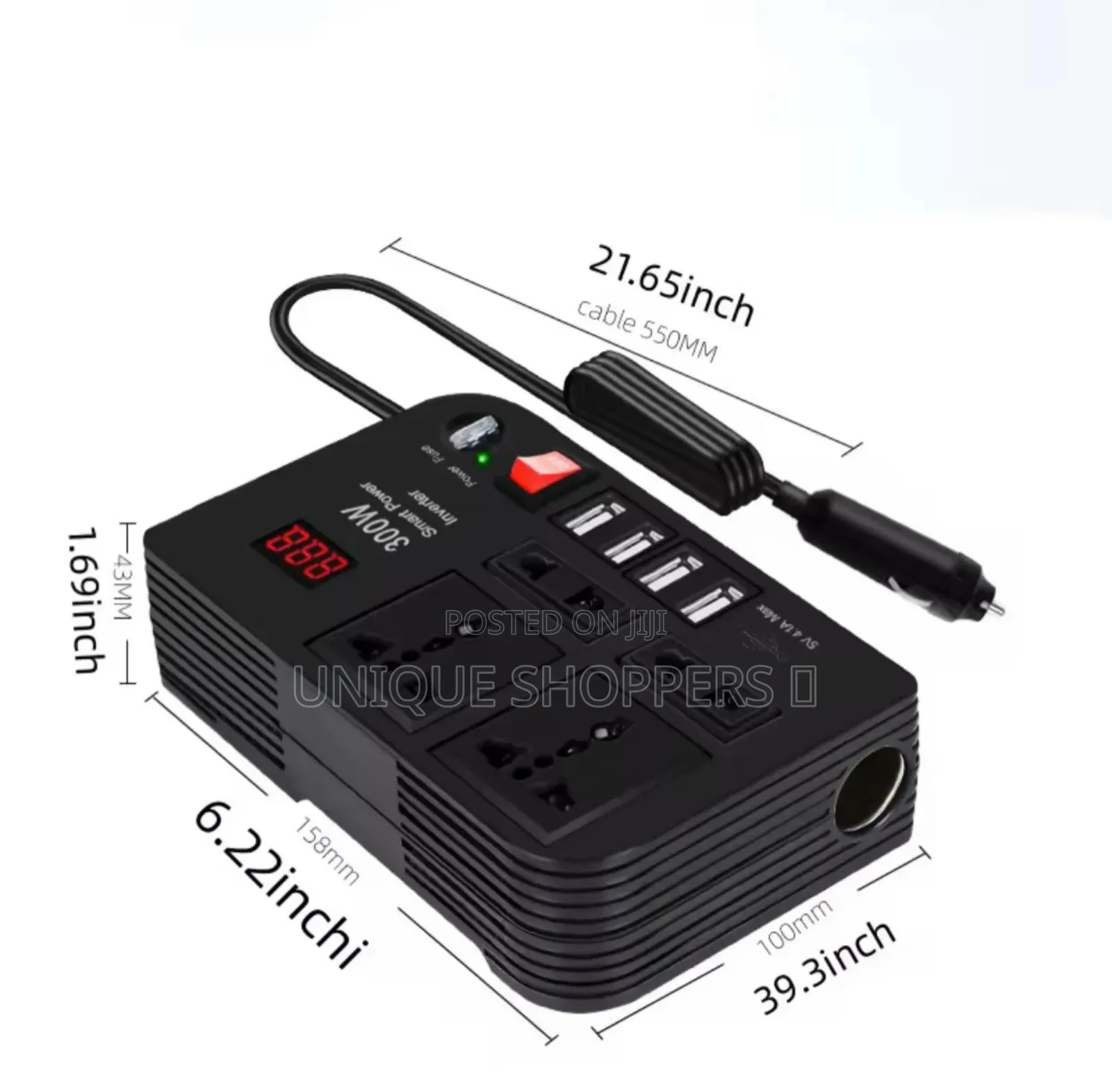 Quality 300 Watts Car Inverter-