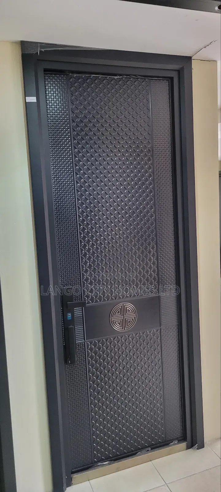 2400mm Height Single Cast Aluminium Door